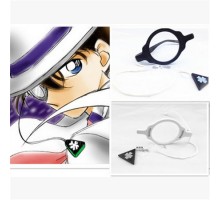 cosplay怪盗キッド片眼鏡メガネ黒羽快斗cosplayアクセサリーコスプレ用メガネ単眼鏡一眼鏡仮装コスプレイヤーモノクルめがね