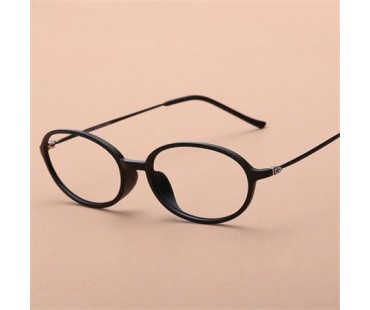 「ポイント100％還元」送料無料！美人達みんなかけている♪tr90伊達メガネフレーム女子文芸風オーバル型眼鏡おしゃれクラシック個性的小顔度ありレンズ対応細いフレーム