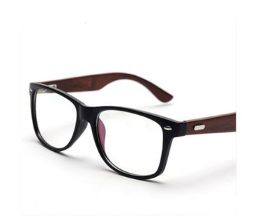 ウッドフレームメガネ男性木製伊達めがねクラシック手作りファッションメンズ眼鏡高品質
