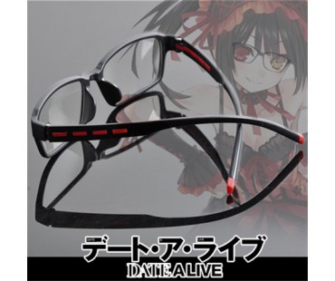 『デート・ア・ライブ』時崎狂三ときさきくるみ周辺アニメ眼鏡フレーム度なしメガネレンズ取り付ける可能