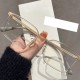 ゴールドフレームおしゃれメガネ上品スクエア型ダテメガネ男メンズ2025年流行り超軽量金色メガネ度付きレンズ度なしレディース黒縁メガネ