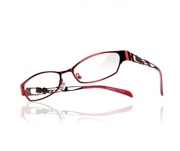 レディースおしゃれ赤いメガネ浮き彫りウェリントン合金メガネ フルリム眼鏡フレーム度付きメタル スクエア上品メガネ度なしピンク色 黒 レッド