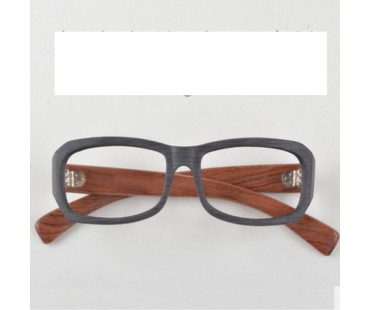 かっこいい木のフレームの眼鏡レトロ伊達メガネ 木フレーム男性フルリムめがね女性オーバル型度付きレンズレディース メンズ おしゃれウッド製