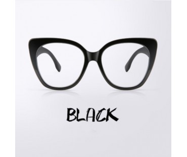 フルリム黒ぶちメガネ伊達眼鏡レディース個性的キャットアイめがねフレーム黒ブチかっこいいキャッツアイすっぴん隠し小顔効果クラシカル美人太いフレーム度なし度付き対応