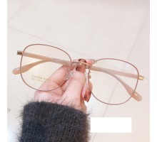 茶色伊達メガネおしゃれ丸い眼鏡ラウンド型メガネコーデ度付きレンズ女性メタルフレーム韓国ファッション丸眼鏡度なしローズゴールド