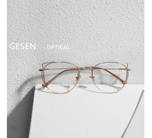 ダテメガネ女の子韓国おしゃれ眼鏡クラシカル大きいフレーム個性的メタル伊達メガネ浮き彫りデザイン度なしレンズ度付きローズゴールドかわいいめがねシルバー
