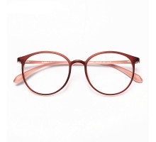 セルフレーム軽量メガネtr90クラシカル丸メガネ男女おしゃれ度入りレンズ伊達メガネ眼鏡フレーム丸いラウンド型すっぴんコーデ度なしレンズ個性的バイカラー可愛いめがねピンク色