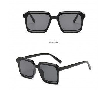 2023トレンド偏光サングラス夏向け茶色流行りサングラス クラシック韓国シンプル眼鏡おしゃれ大きいフレームサングラス紫外線カット スクエア型
