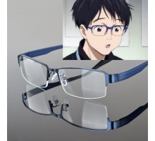 ユーリ!!! on ICE YURI!!! on ICE 勝生勇利 cosplayメガネ眼鏡コスプレ　テレビアニメYuri KATSUKIキャラクターめがねコスプレイヤー