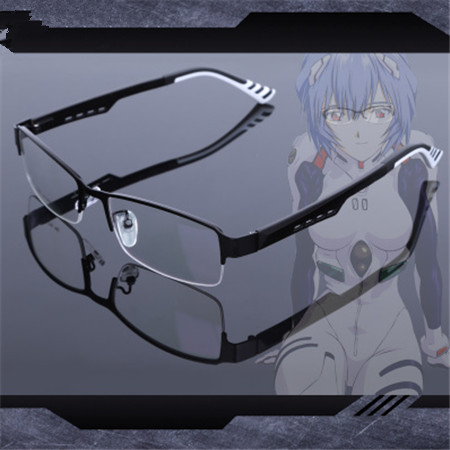 新世紀エヴァンゲリオンEVA綾波レイ（あやなみ レイ） コンセプトメガネ　オリジナルcosplayキャラクター眼鏡