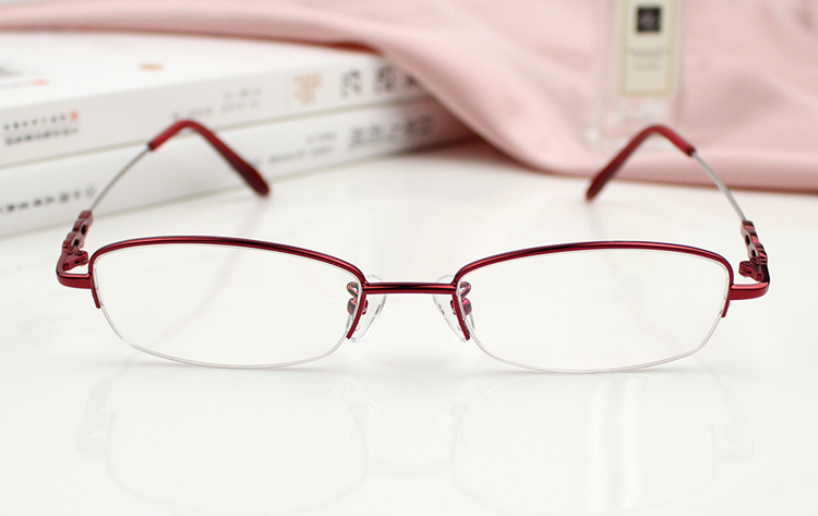 眼鏡 安い日本製高級レッドカラーおしゃれ2022 メガネ眼鏡チタン