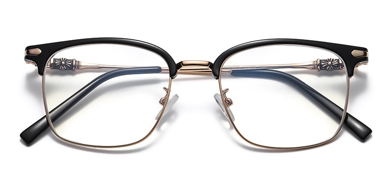 シンプル通勤眼鏡カジュアルおしゃれメガネ ブランド軽量めがねフレーム