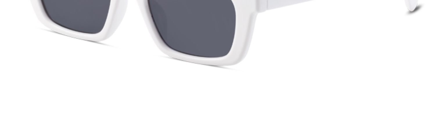透明灰色サングラス 眼鏡市場おすすめグレースクエア型