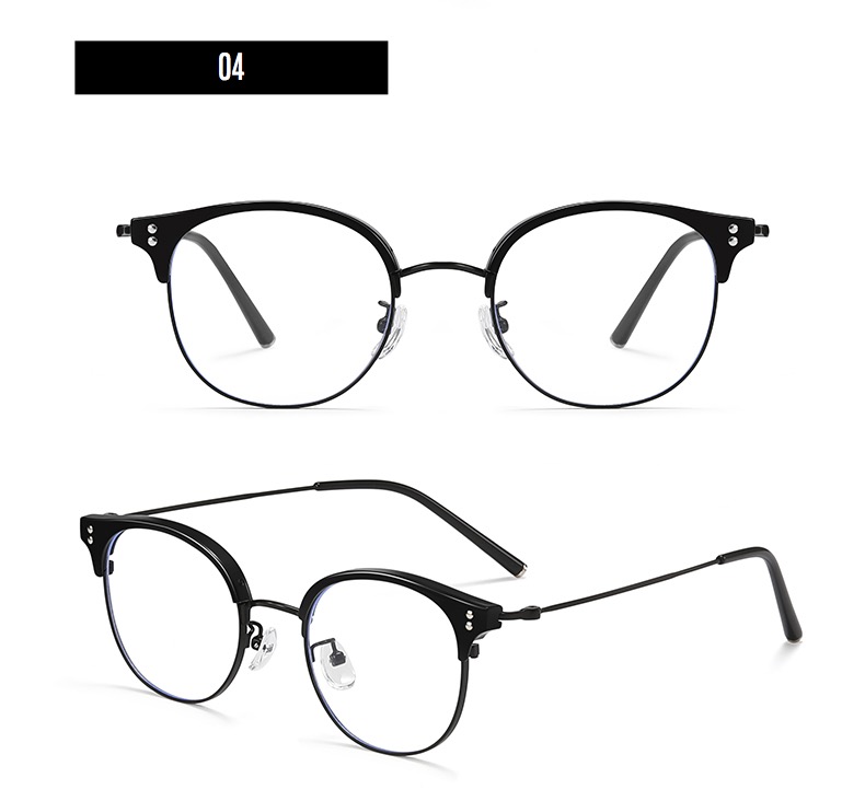 チタンメガネ 通販薄いレンズ男子クラシックメガネ ブランド韓国ファッション
