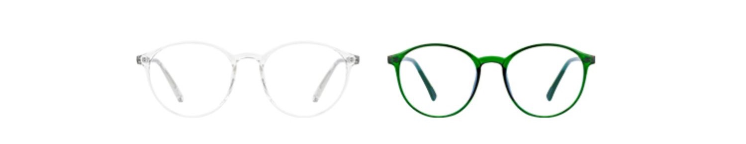 緑色 メガネブルーライトカットメガネ 種類 一覧韓国ファッション透明