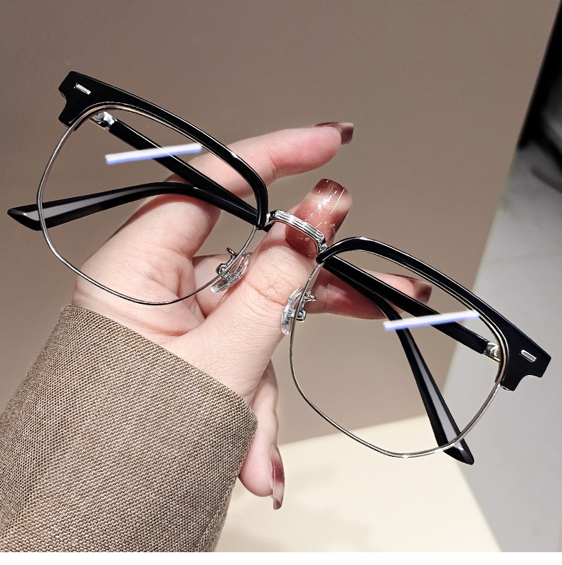 インターネット メガネ度付きメガネフレーム クラシックメガネ