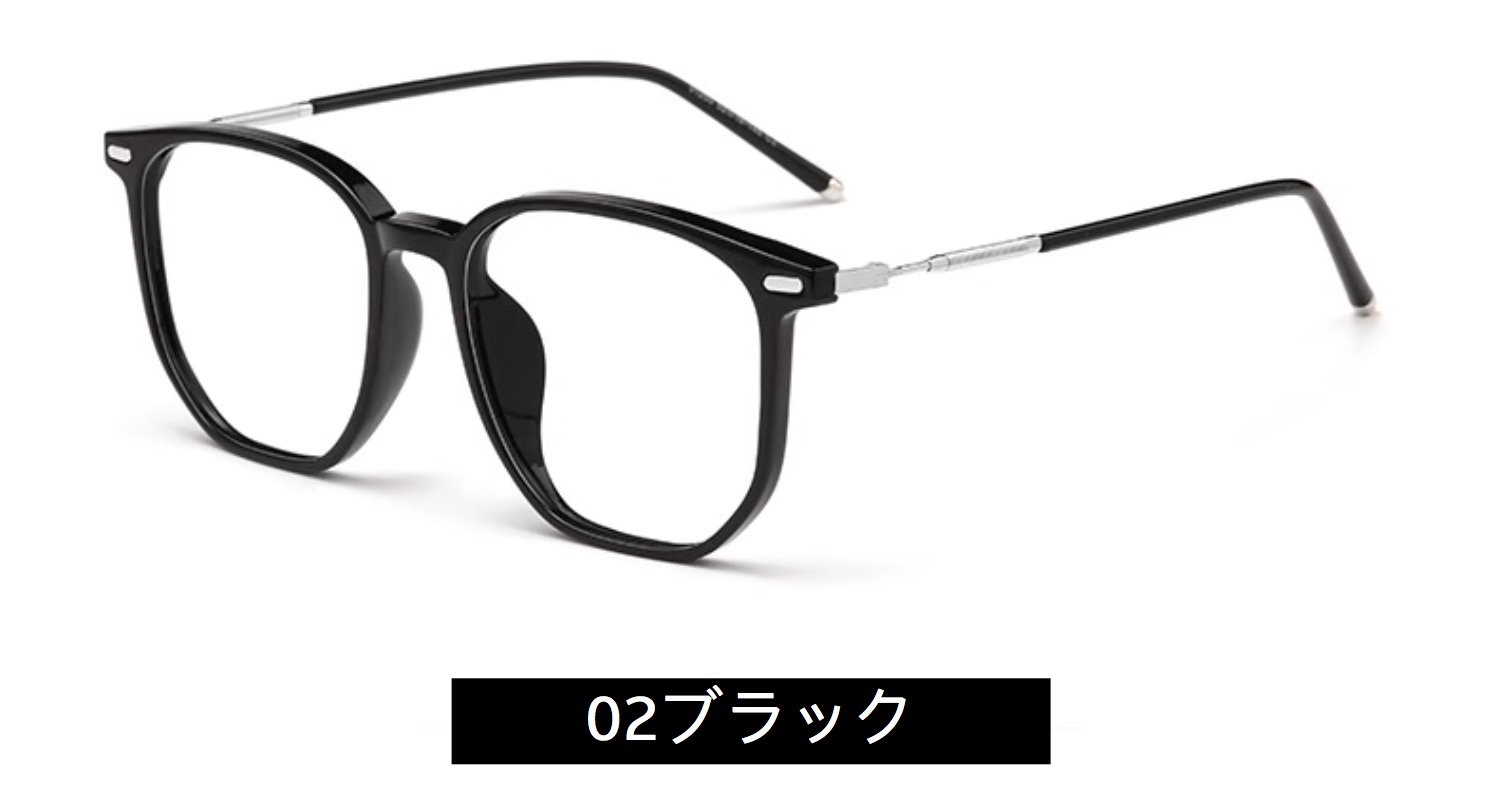 TR90素材メンズ レディース鯖江超軽量茶色メガネクラシック
