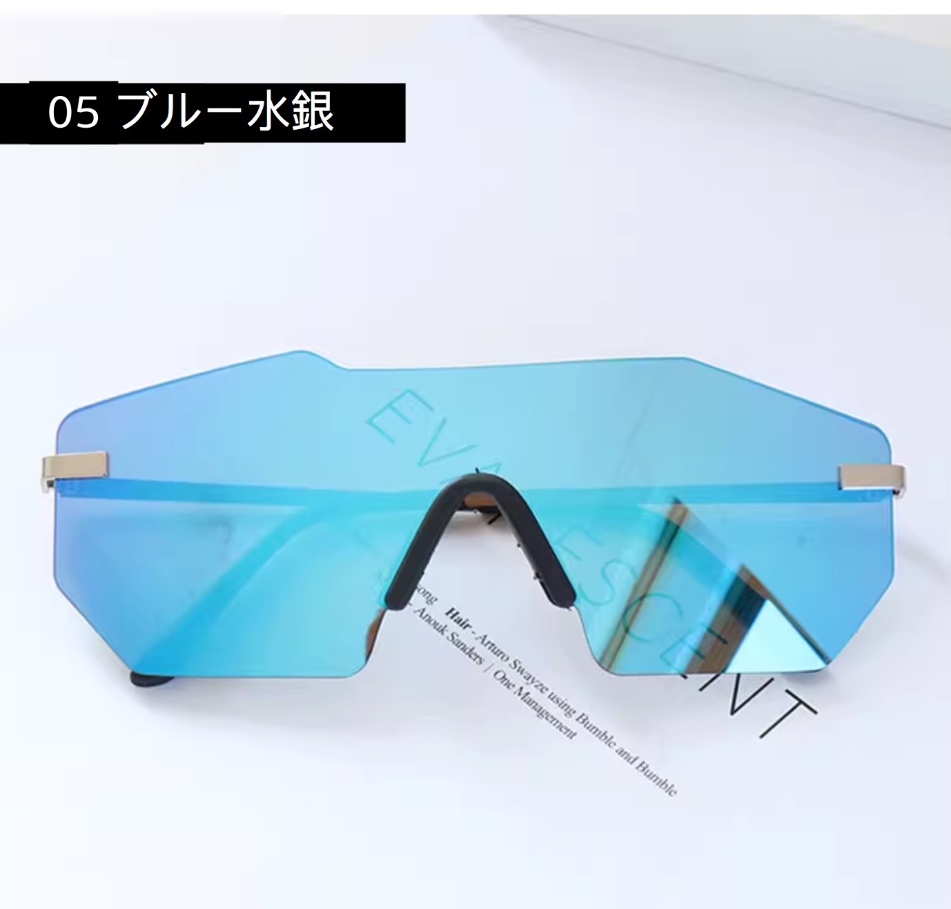 オシャレ偏光サングラス 眼鏡 市場グラデーションカラー