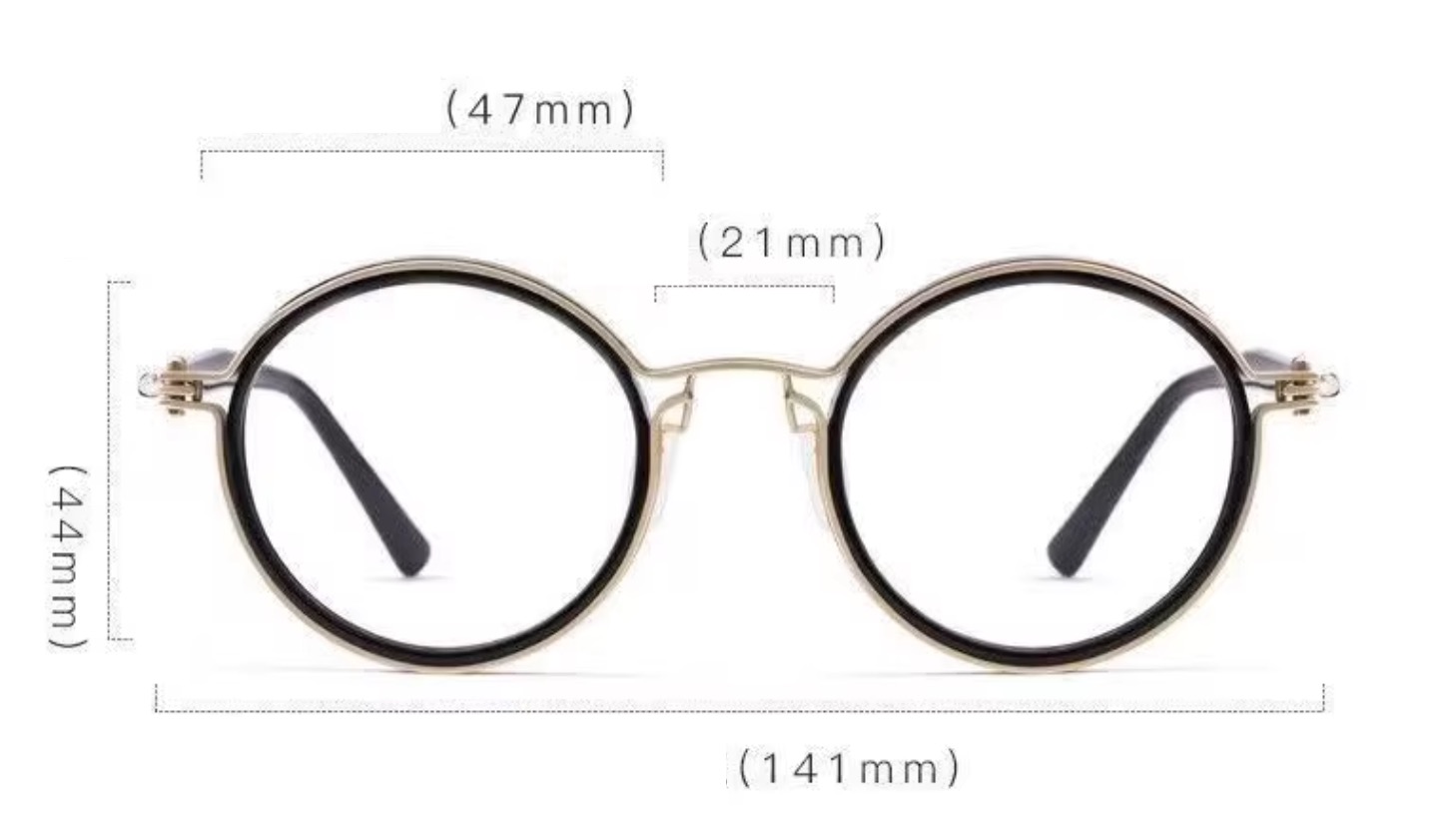 2024年トレンド眼鏡レトロ丸いフレーム伊達メガネ 安い