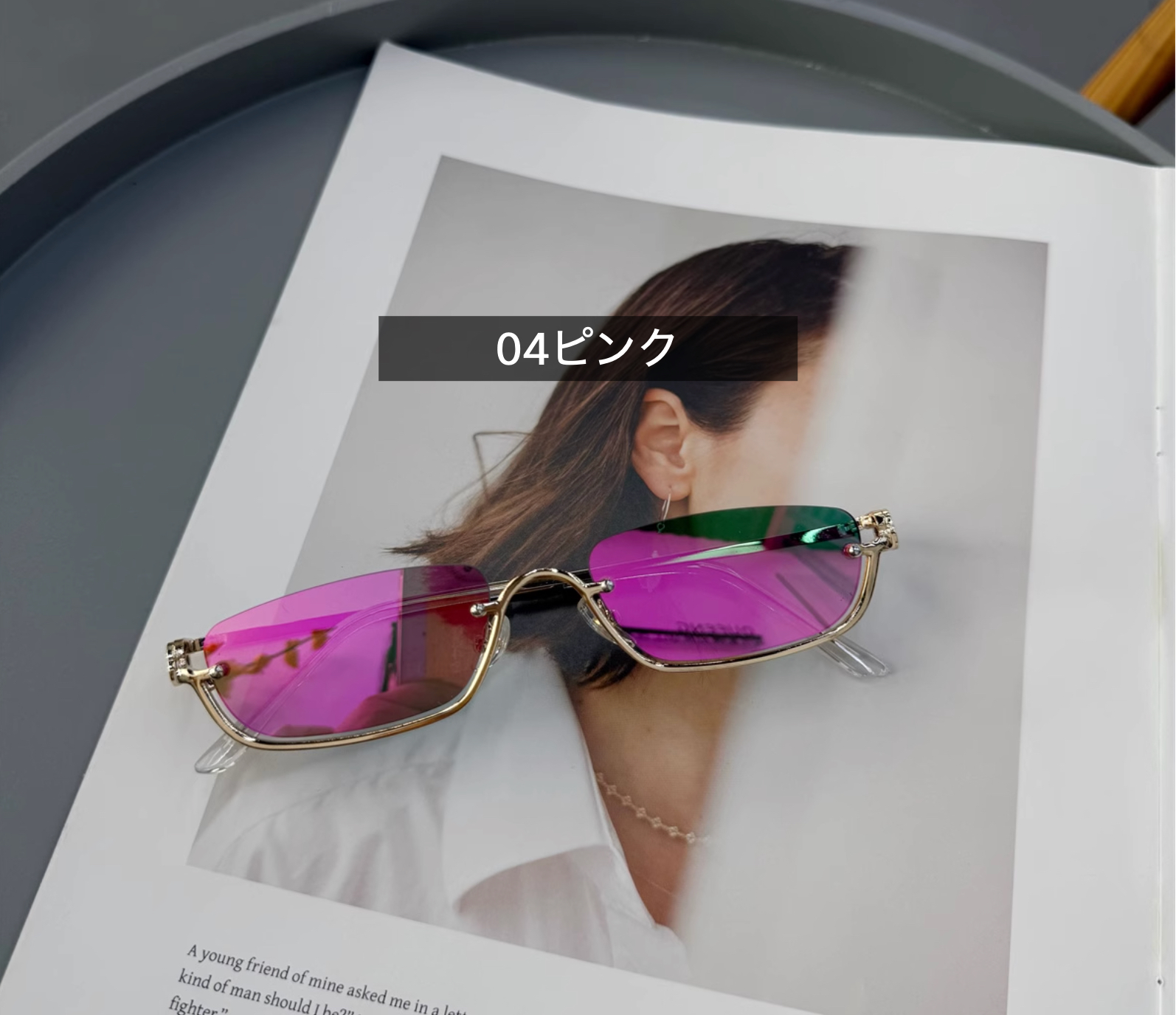 ナイロール高級ハーフリムメガネ人気UVカット スクエア型