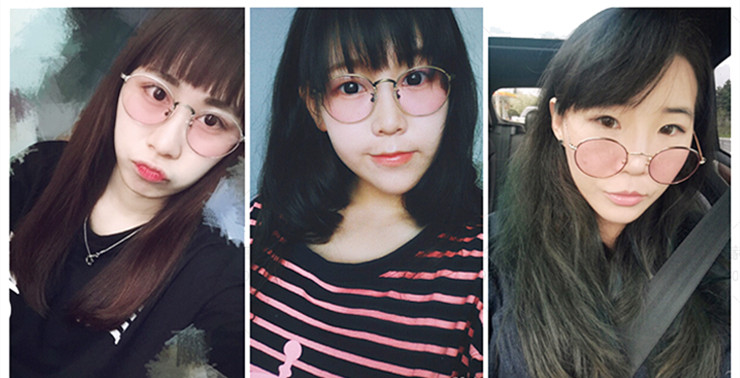偏光サングラス女子少女アイスクリーム
