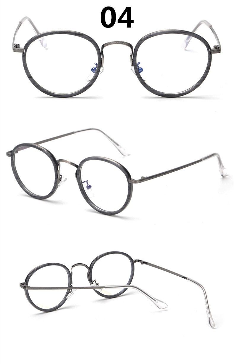 眼鏡金属フレーム千葉メタル文系レトロ度付きメガネ