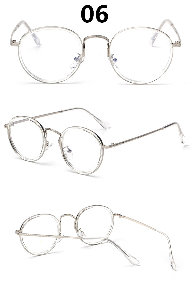 広島トレンド韓国すっぴんメガネ激安メガネ超軽量眼鏡金属