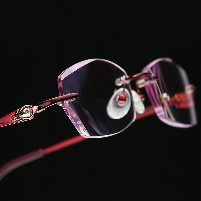 デザイン老眼鏡ｐｃメガネ軽いフチなし軽量めがねリーディンググラス
