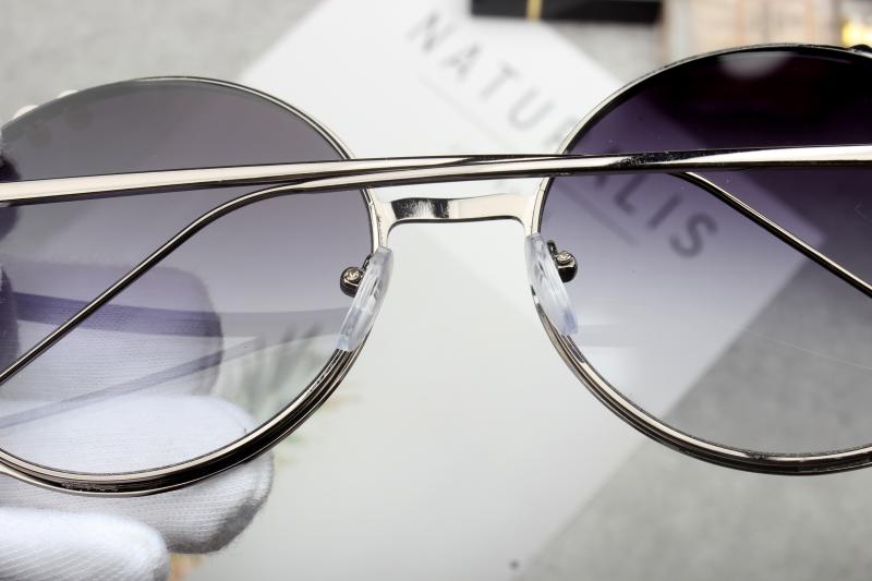 高級 ブランドサングラス綺麗丸いメガネ金属