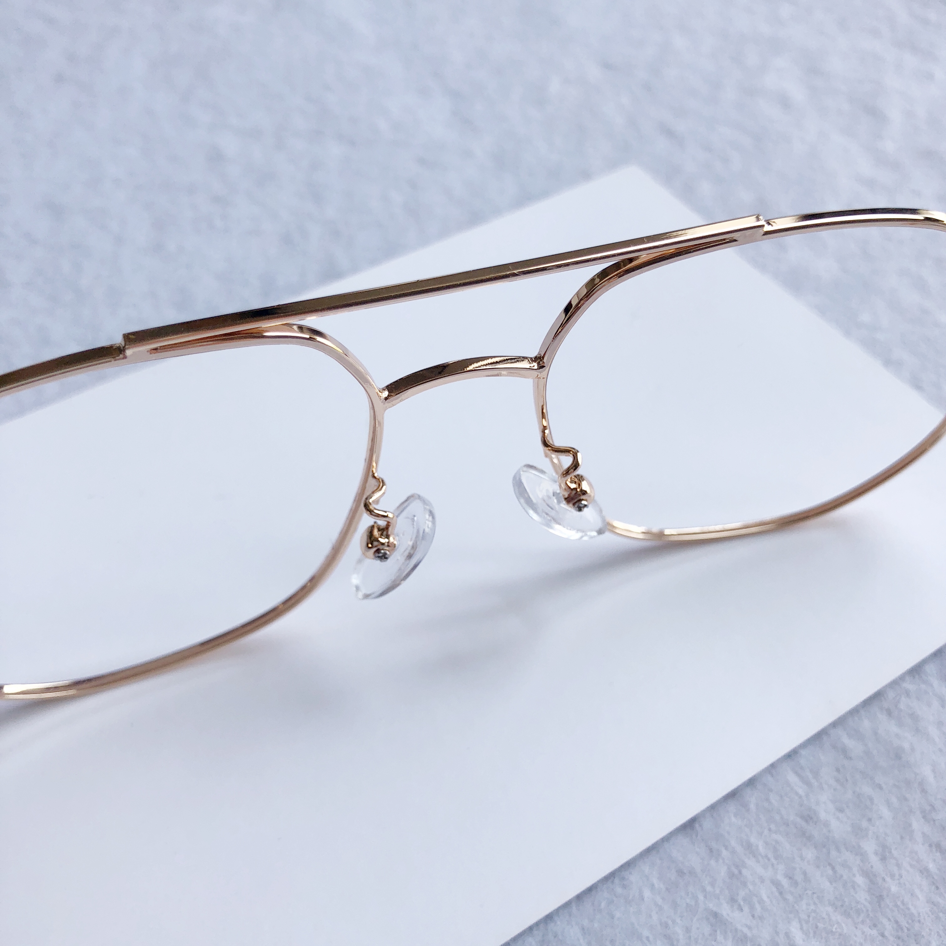 レンズメガネメタル男子眼鏡フルリム個性的金属製韓国ブランド アランミクリ