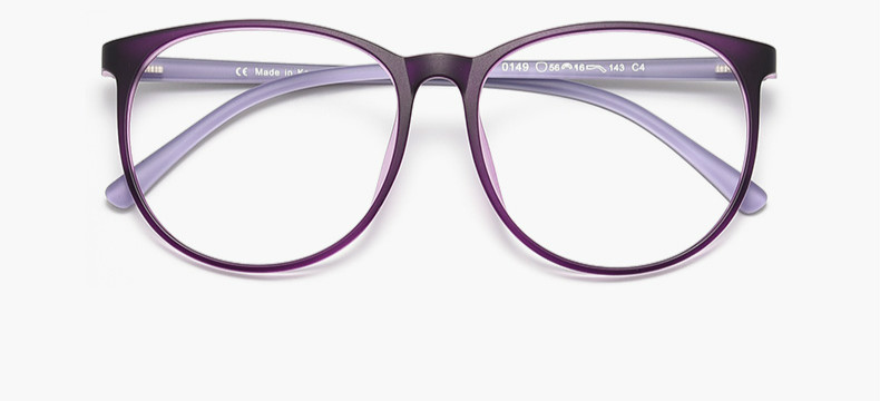 パソコン眼鏡伊達メガネ女性可愛い軽量鯖江TR90セルフレームメガネ