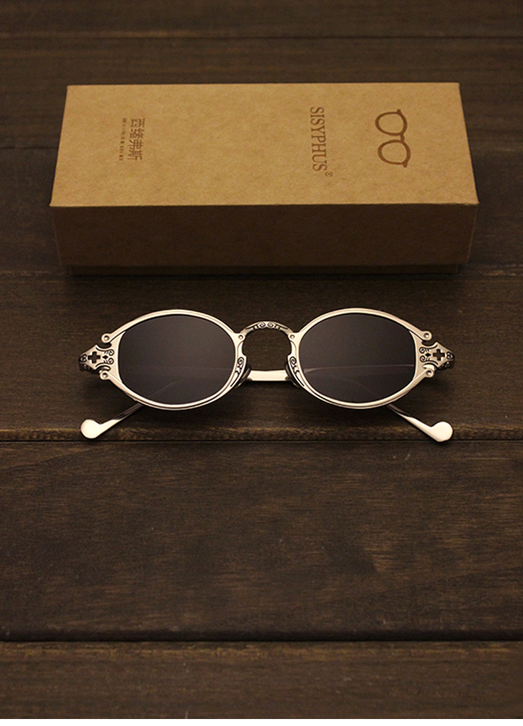 デザインめがねレディースサングラスメタル製クラシカル眼鏡
