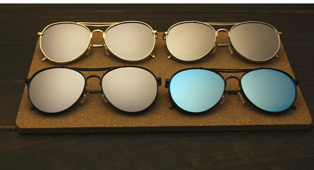 EXOサングラス 度 付きエクソ眼鏡サングラス個性的ダブルブリッジ