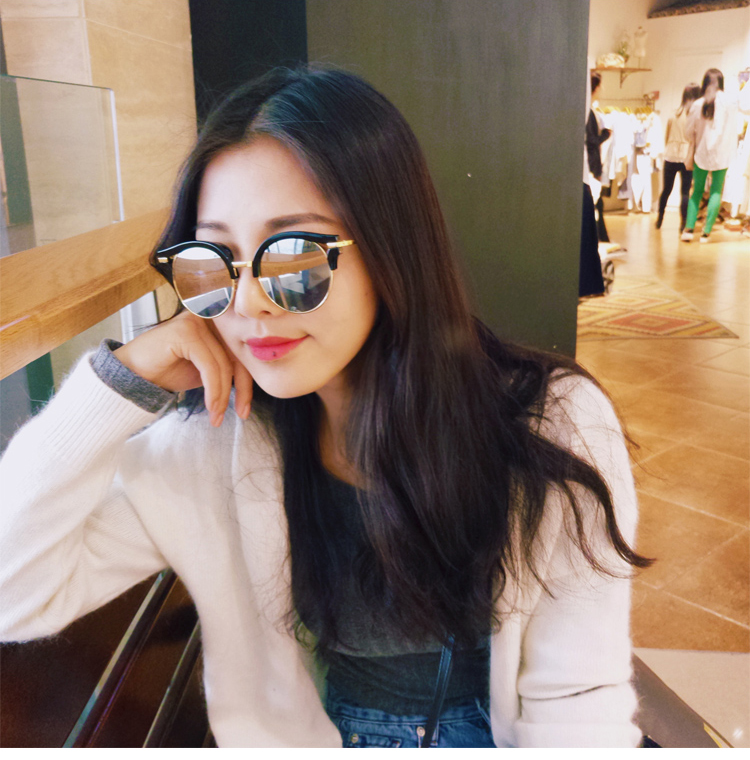 レディース韓国メガネおしゃれランキングサングラスファッション