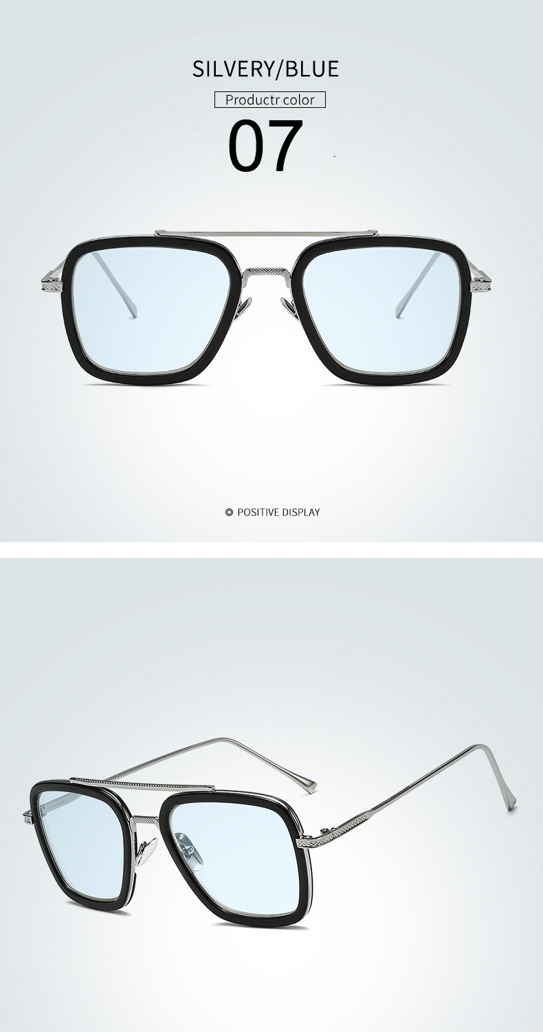 サングラス 人気サングラスかっこいいツーブリッジ眼鏡メーカーサングラス