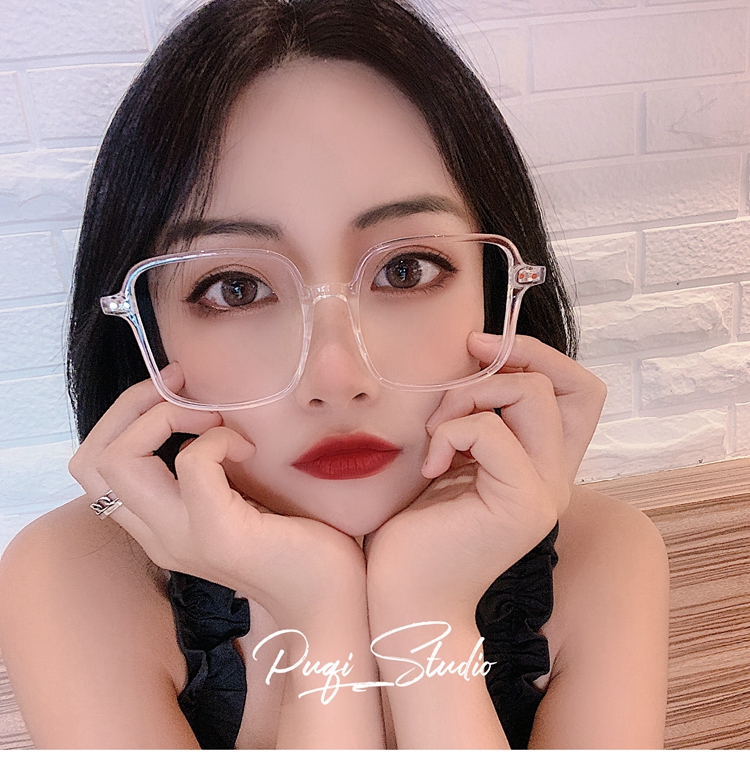 立川韓国ファッション軽量メガネ 安いメガネ伊達眼鏡大きいフレーム