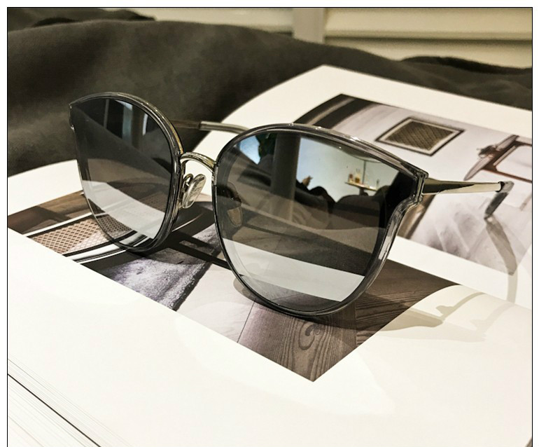 サングラスティックトック有名人売り場眼鏡ファッションスタイル水銀レンズおしゃれ