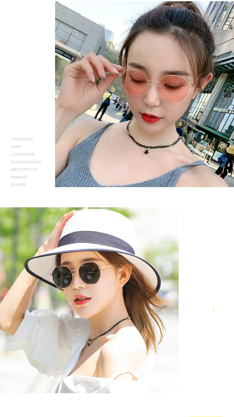 サングラス2020年流行最新女性女子韓国ファッション眼鏡