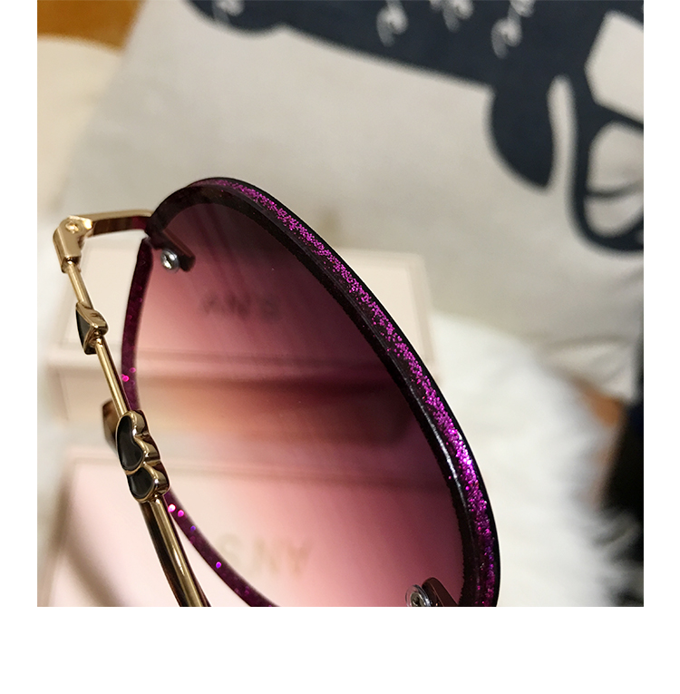 女子キラキラ クリスタル 飾り人気 サングラスきれいサングラス