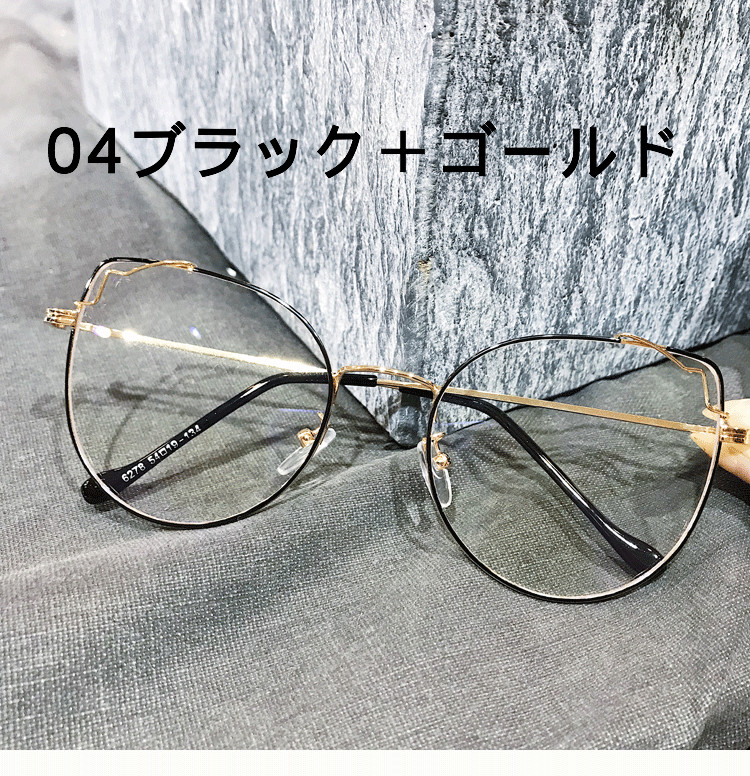メガネ丸い眼鏡レトロ風ラウンド銀色ゴールドフレーム 金色メガネフォックス