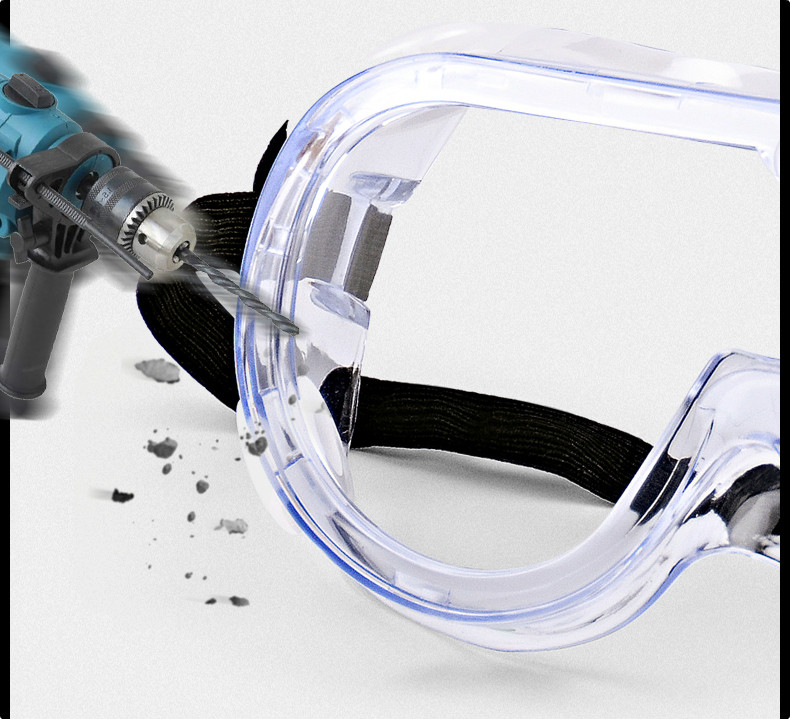 高い防塵性能保護メガネかっこいい頑丈ブランド保護めがね耳への負担軽減