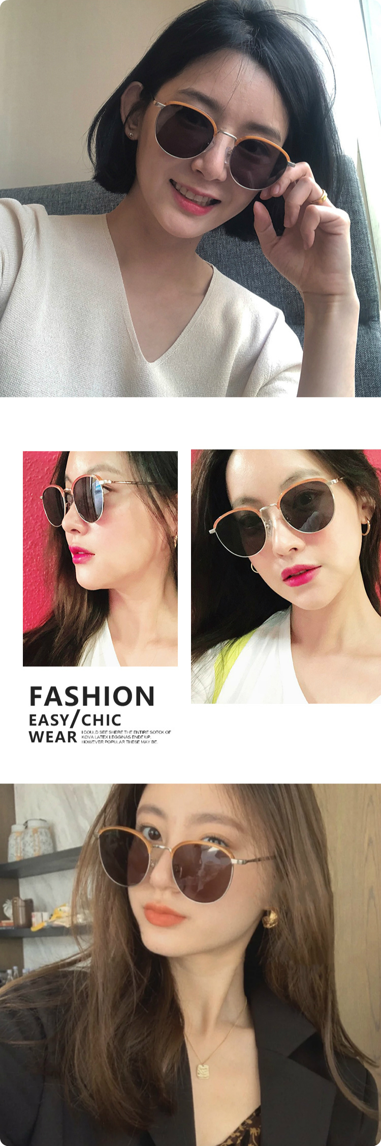 ブラック韓国ファッション眼鏡サングラスインスタ映えサングラス 大きいおしゃれサーモントブロー日本女子小顔効果偏光サングラス個性的サングラス メーカー
